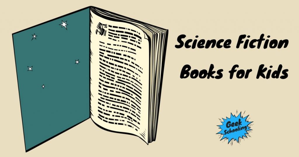 science fiction books for kids - book with stars